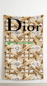 Dior Throw Blankets